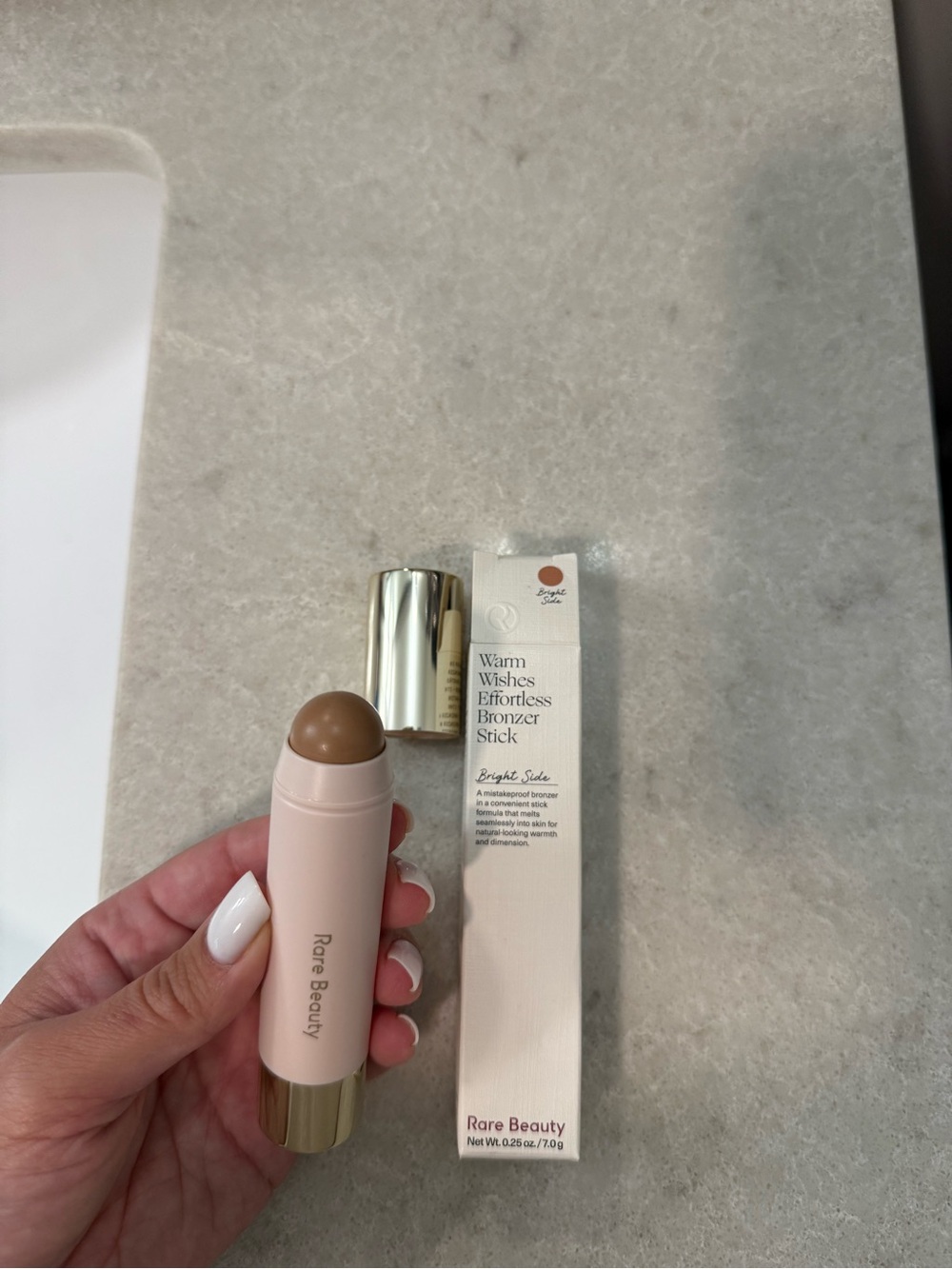 Rare Beauty Warm Wishes Effortless Bronzer Stick - Bright Side - NEW